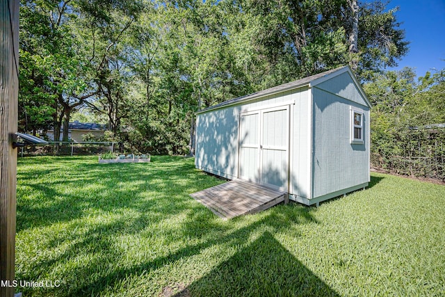 209 Audrey Cir, Ocean Springs, MS 39564 - view of shed featuring view of scattered trees