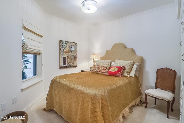2668 Beach Blvd Unit 1704, Biloxi, MS 39531 - bedroom with carpet, ornamental molding, and baseboards