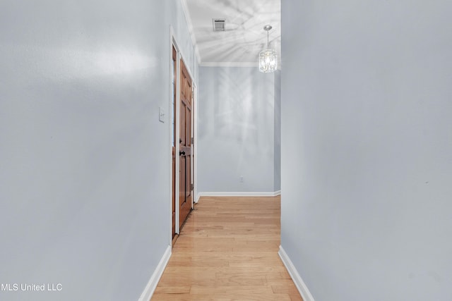 700 Martin Luther King Jr Dr, Holly Springs, MS 38635 - corridor with light wood-style flooring and baseboards