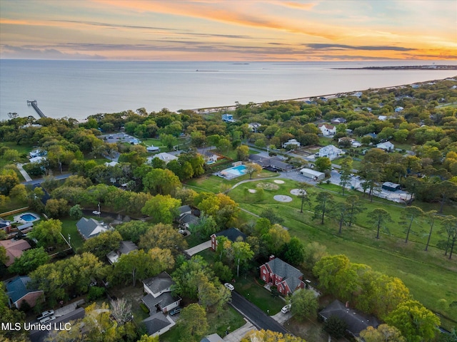 815 Warren St, Pascagoula, MS 39567 - aerial view of property's location featuring a large body of water