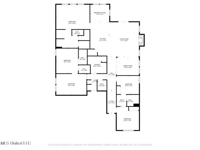 15380 Woodmanse Way, Diberville, MS 39540 - property floor plan