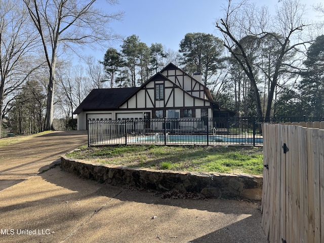 1609 SW Linda Dr, Clinton, MS 39056 - view of swimming pool with fence
