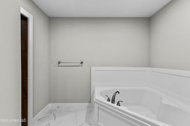 bathroom with a bathtub