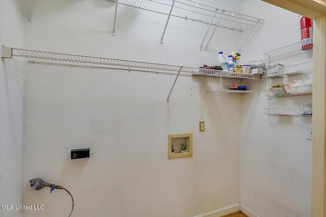 242 Commonwealth Ave, Brandon, MS 39047 - laundry area with hookup for an electric dryer and washer hookup