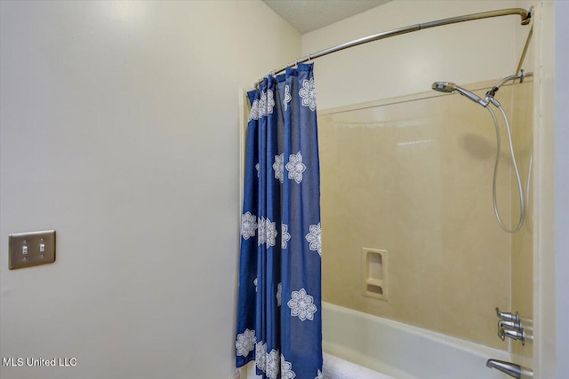 242 Commonwealth Ave, Brandon, MS 39047 - full bath featuring shower / bath combination with curtain