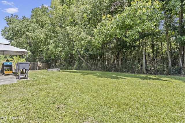 10510 Steeplechase Dr, Gulfport, MS 39503 - view of yard featuring a gazebo