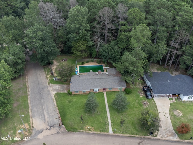 drone / aerial view
