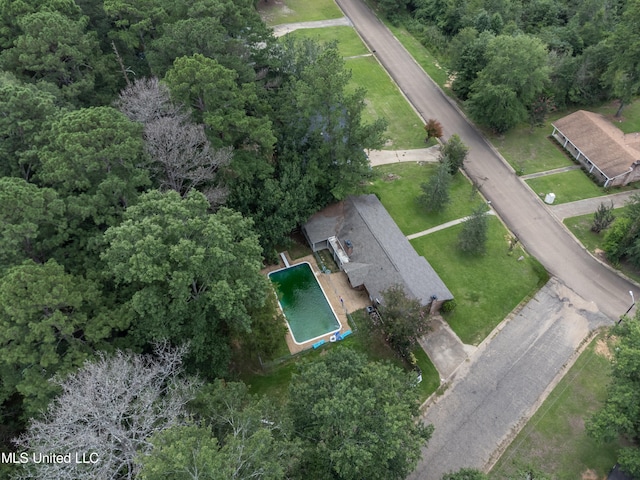 drone / aerial view