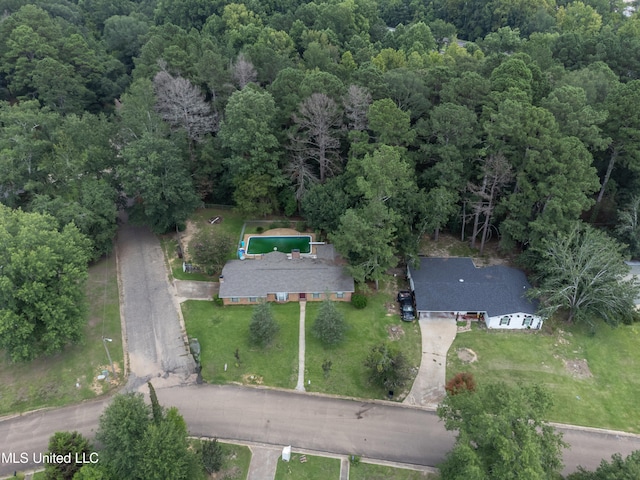 drone / aerial view