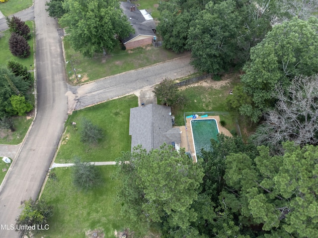 drone / aerial view