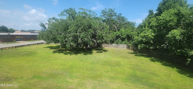 2708 Canty St, Pascagoula, MS 39567 - view of fenced backyard