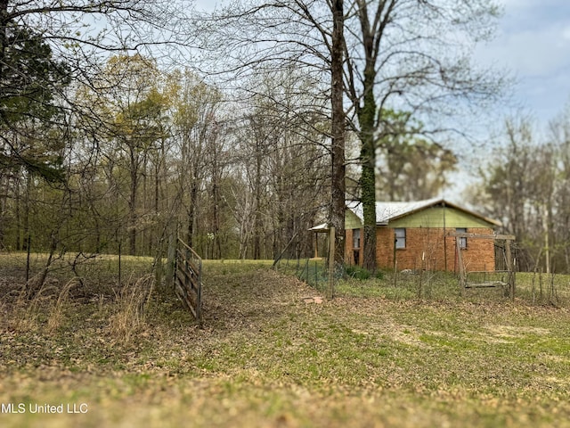 1172 Little Creek Dr, Oakland, MS 38948 - view of yard