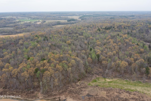 1172 Little Creek Dr, Oakland, MS 38948 - aerial view with a forest view