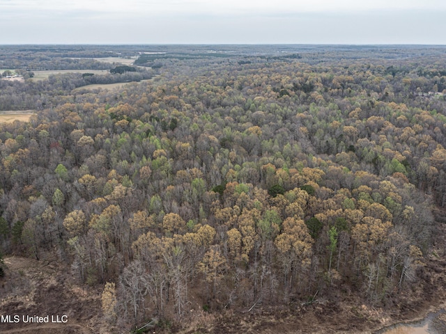 1172 Little Creek Dr, Oakland, MS 38948 - drone / aerial view with a forest view