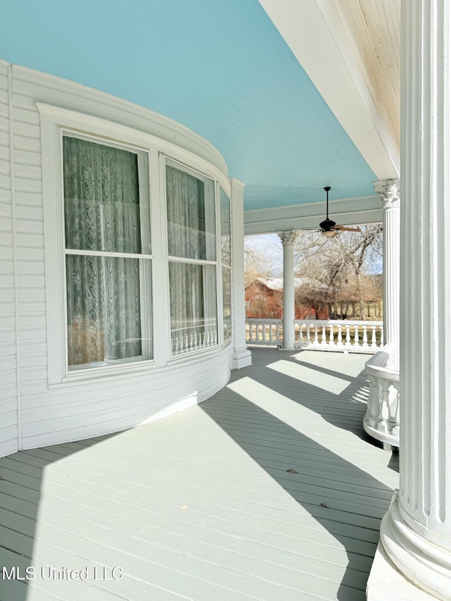 5 Spruce St, Oakland, MS 38948 - view of wooden deck