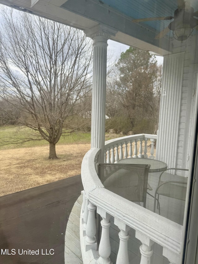 5 Spruce St, Oakland, MS 38948 - exterior space featuring ceiling fan