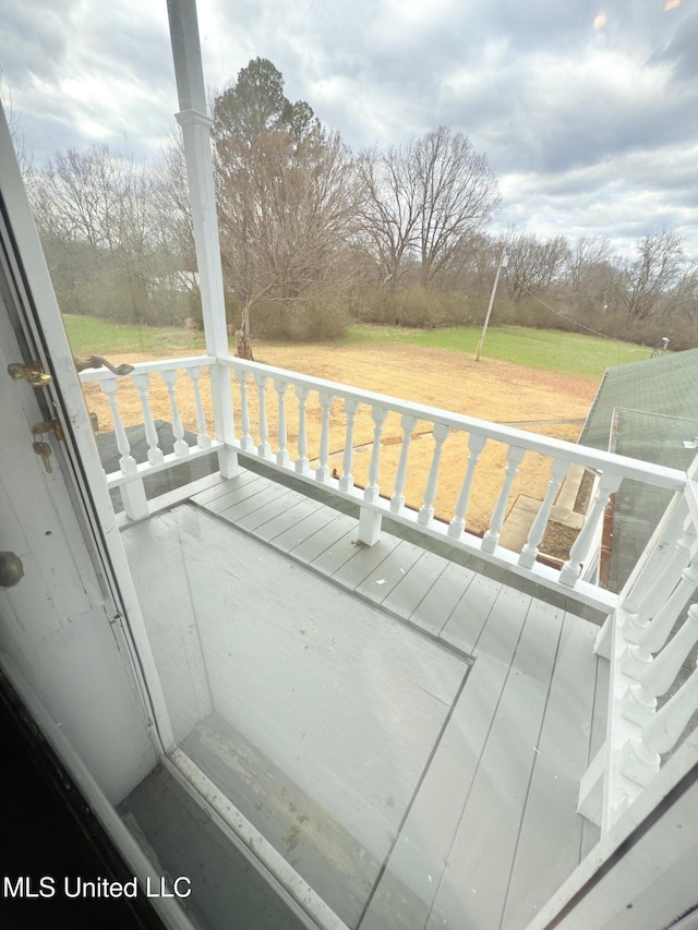 5 Spruce St, Oakland, MS 38948 - view of balcony