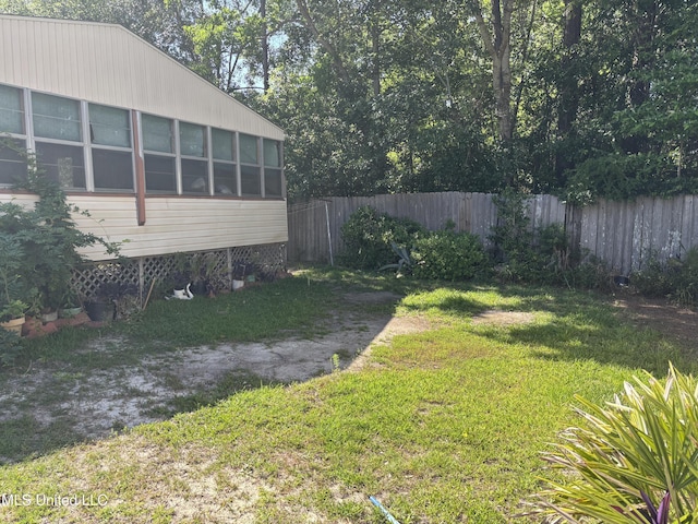 126 Faust Dr, Gulfport, MS 39503 - view of yard