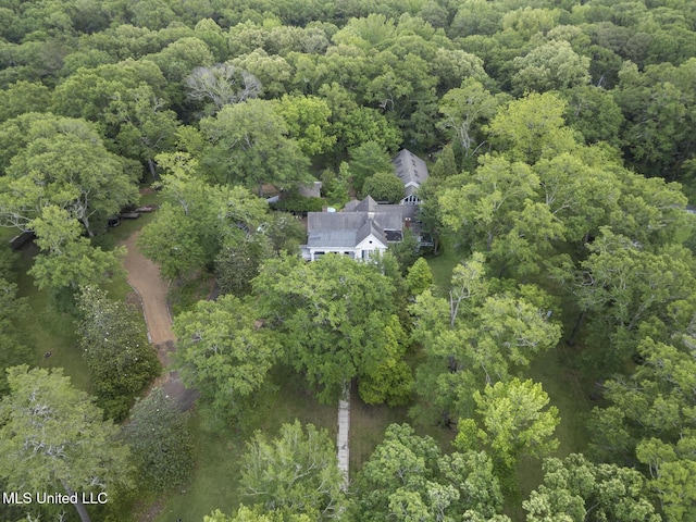 315 N St, Lexington, MS 39095 - bird's eye view featuring a view of trees