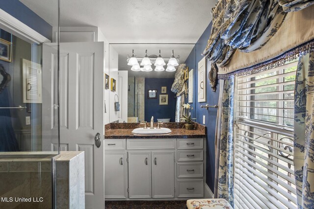315 N St, Lexington, MS 39095 - full bathroom with a shower with door and vanity