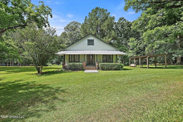 873 SCR 142, Morton, MS 39117 - view of front of house with a front yard