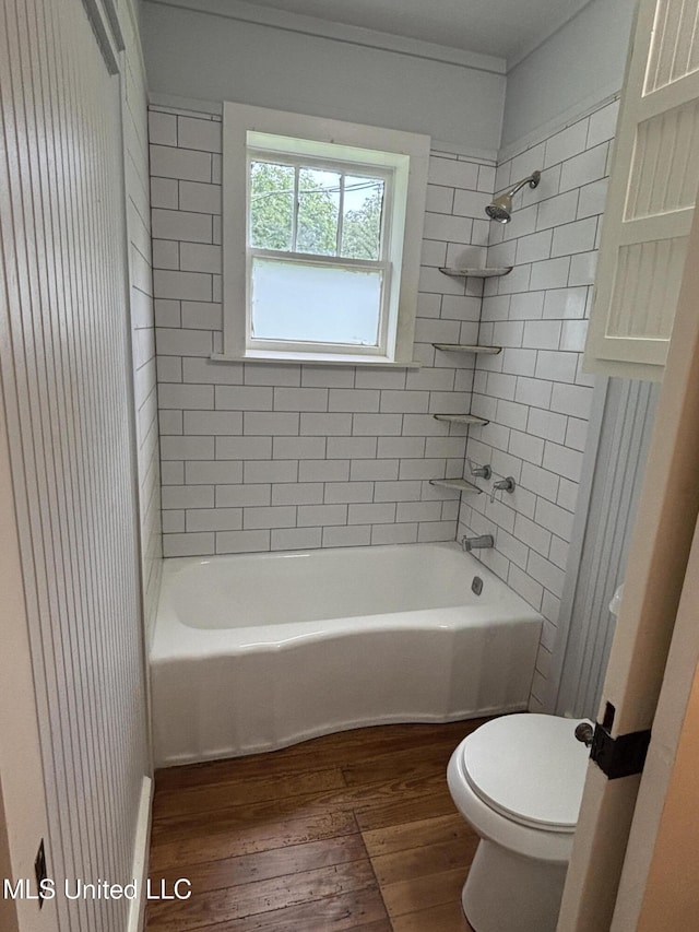 873 SCR 142, Morton, MS 39117 - full bathroom with wood finished floors and bathtub / shower combination
