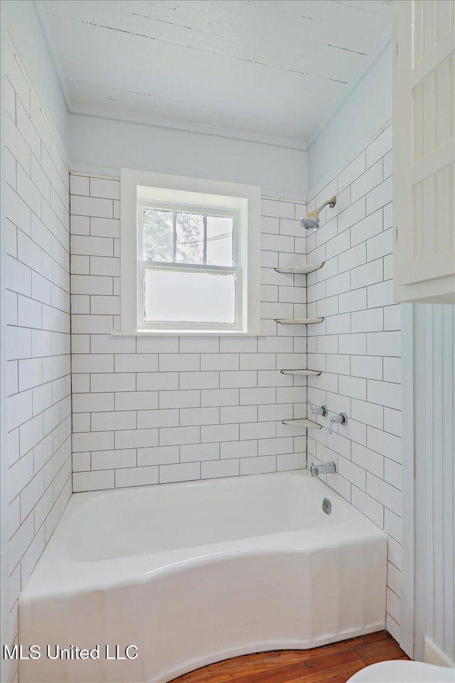 873 SCR 142, Morton, MS 39117 - full bath with bathtub / shower combination and wood finished floors