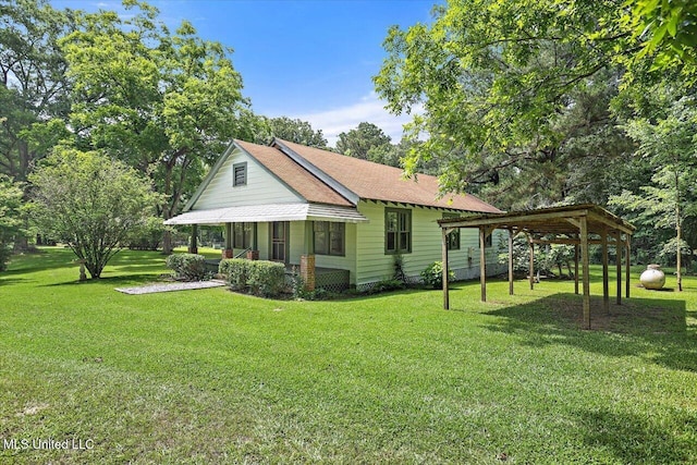 873 SCR 142, Morton, MS 39117 - view of home's exterior with a yard