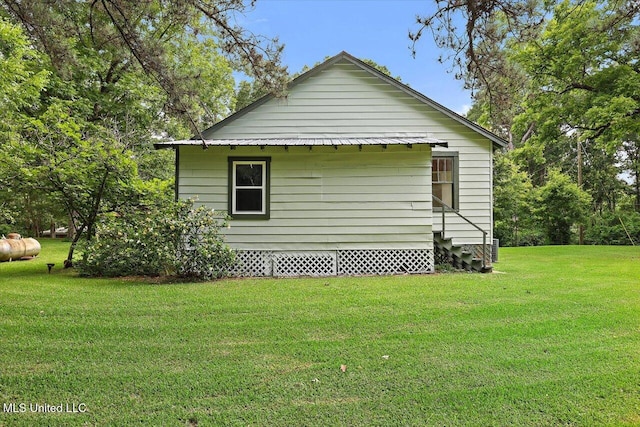 873 SCR 142, Morton, MS 39117 - view of property exterior with a lawn