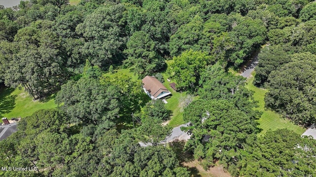 873 SCR 142, Morton, MS 39117 - aerial overview of property's location featuring a heavily wooded area