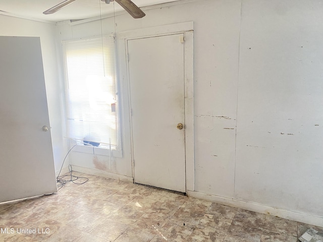 810 S Edwards Ave, Clarksdale, MS 38614 - doorway to outside with ceiling fan