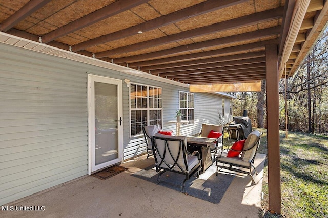 view of patio / terrace