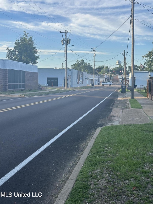 209 S Jackson St, Crystal Springs, MS 39059 - view of road with curbs and sidewalks