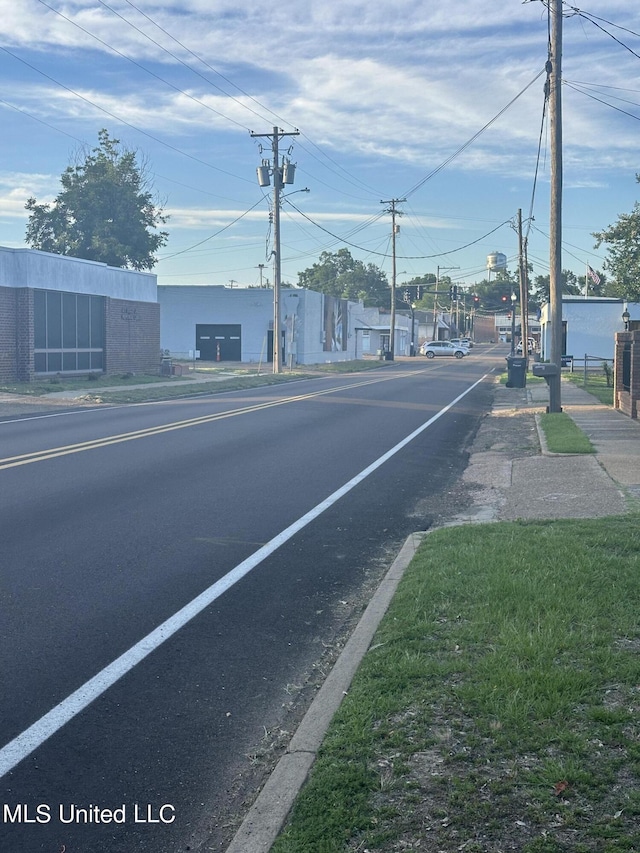 view of road