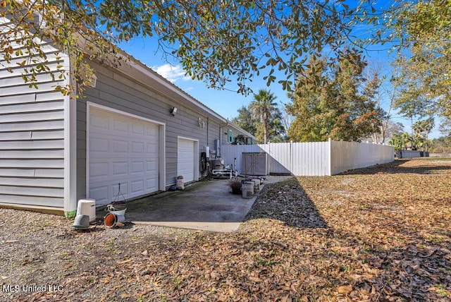 view of side of property