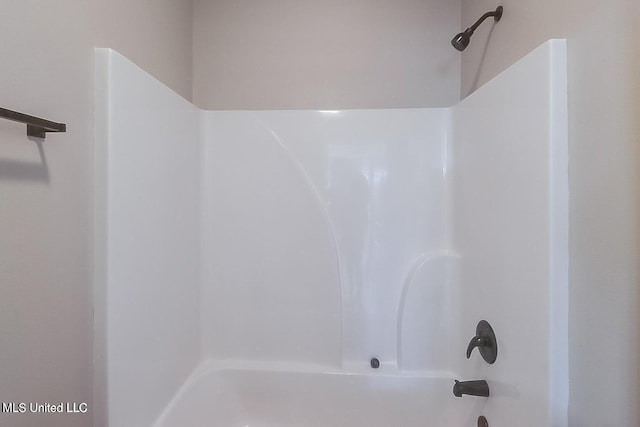 bathroom featuring bathing tub / shower combination