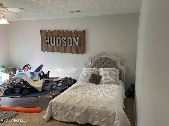 5 Lombardy Rd, Drew, MS 38737 - carpeted bedroom with a textured ceiling