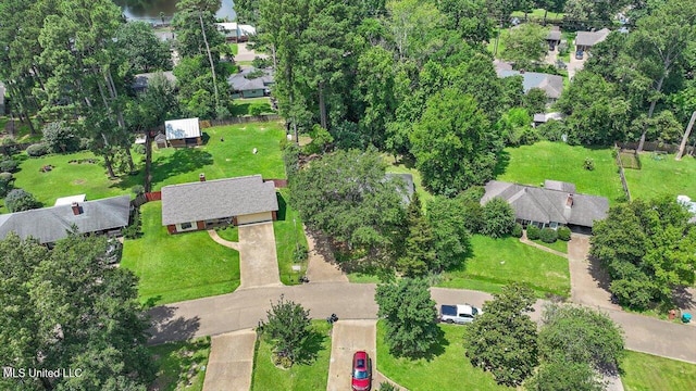 634 Twin Harbor Pl, Madison, MS 39110 - aerial view of property's location with nearby suburban area