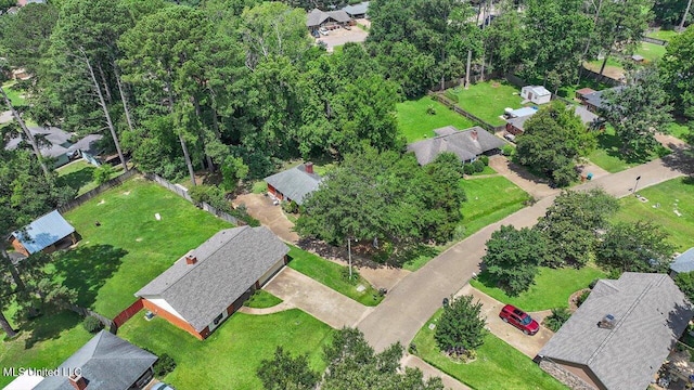 634 Twin Harbor Pl, Madison, MS 39110 - aerial view of property and surrounding area featuring nearby suburban area