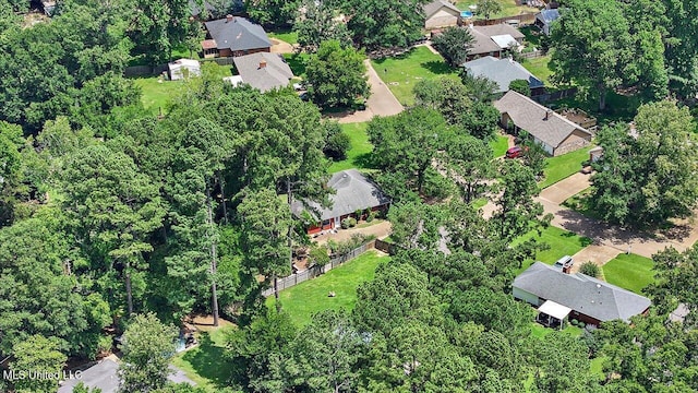 634 Twin Harbor Pl, Madison, MS 39110 - aerial view of property and surrounding area featuring nearby suburban area