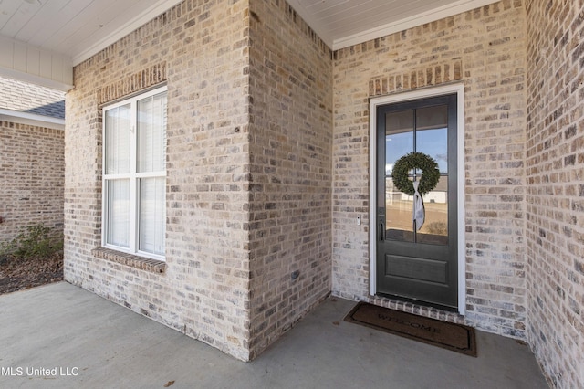 view of entrance to property