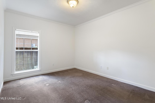 52 Eastgate Dr, Brandon, MS 39042 - unfurnished room with carpet flooring and crown molding