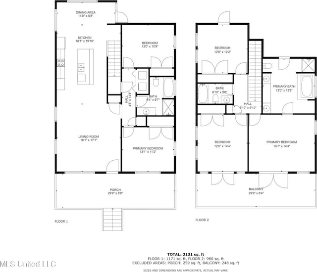 4011 S Nassau St, Bay Saint Louis, MS 39520 - floor plan / room layout