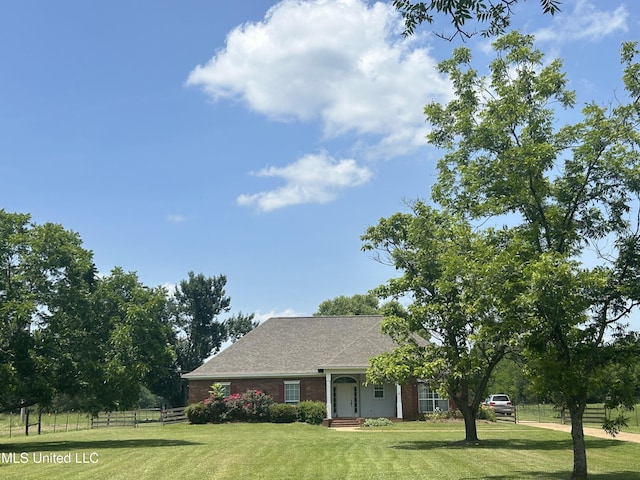 380 Green Acres Dr, Canton, MS 39046 - new england style home featuring roof with shingles