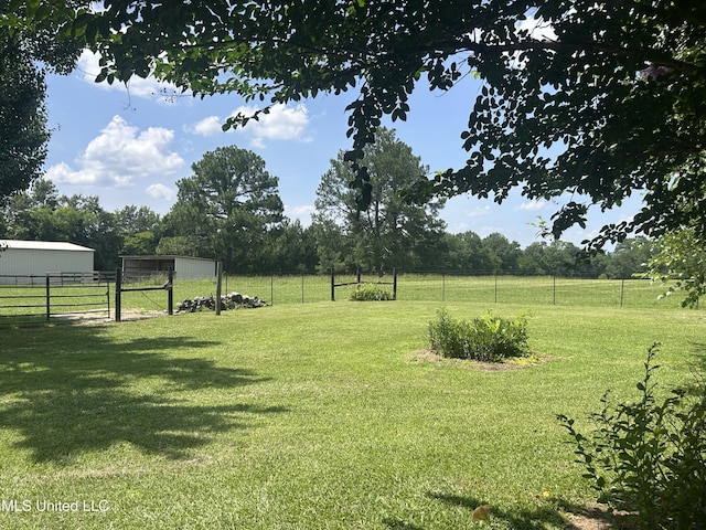 380 Green Acres Dr, Canton, MS 39046 - view of yard with a rural view