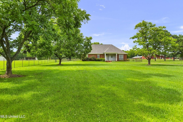 380 Green Acres Dr, Canton, MS 39046 - view of yard