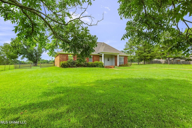380 Green Acres Dr, Canton, MS 39046 - view of yard