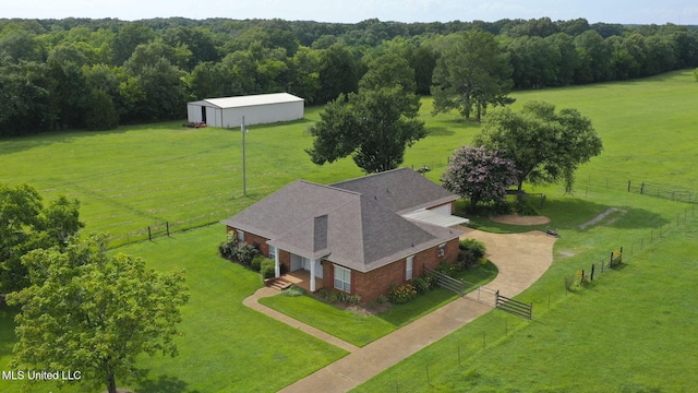380 Green Acres Dr, Canton, MS 39046 - view of rural area featuring agricultural land
