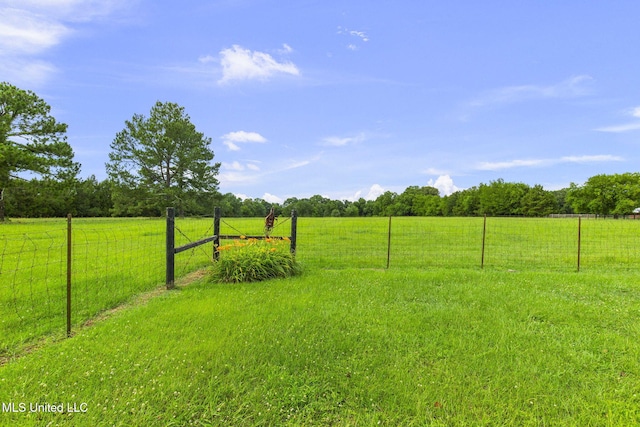 380 Green Acres Dr, Canton, MS 39046 - view of yard with a view of countryside