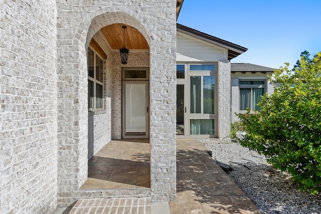 31 Poplar Cir, Gulfport, MS 39507 - view of exterior entry with brick siding